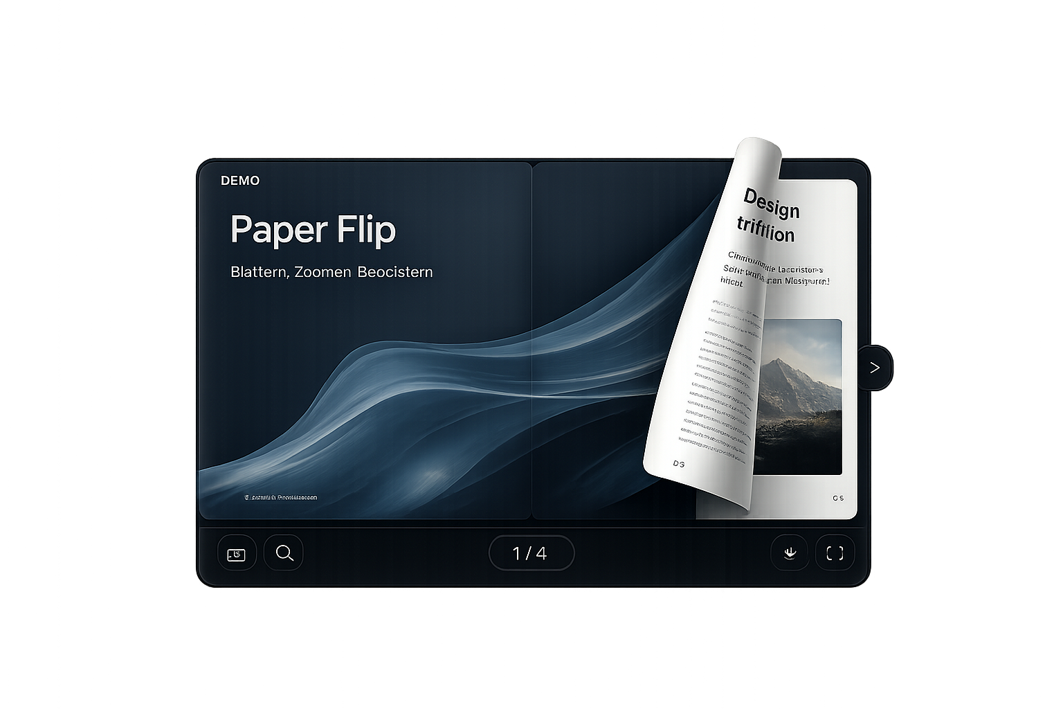 Paper Flip demo